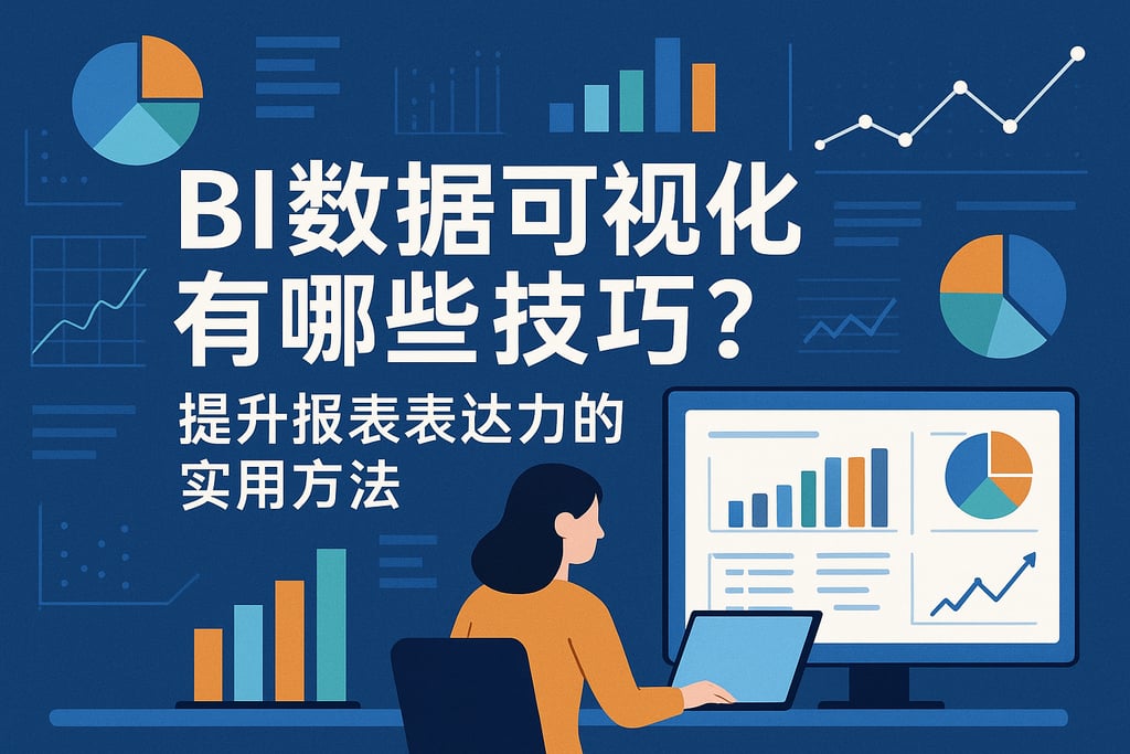 BI数据可视化有哪些技巧？提升报表表达力的实用方法"